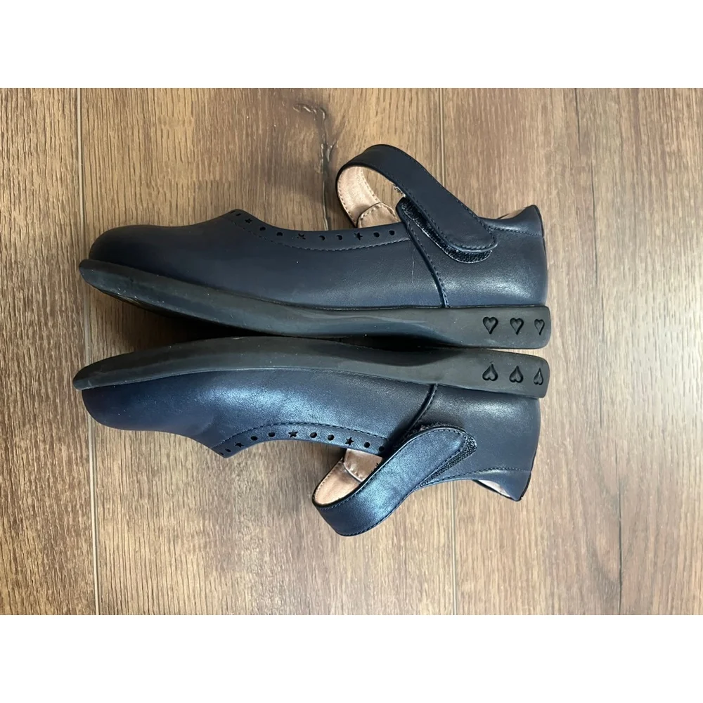 Stelle navy blue girls Mary Jane shoes size 13